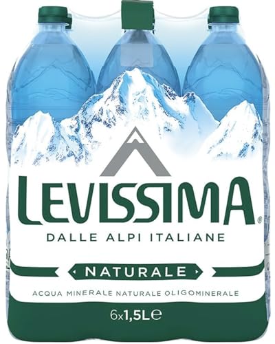 Levissima Acqua Minerale Naturale Oligominerale bottiglie x 1,5 lt