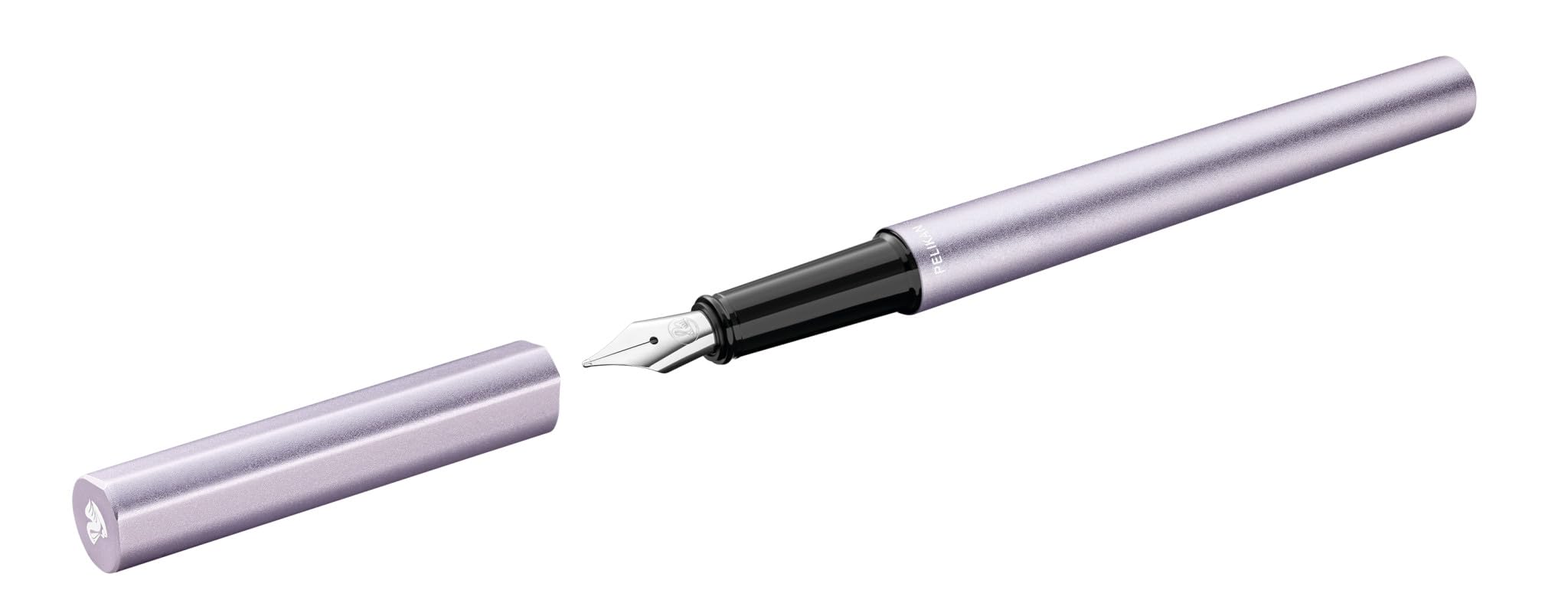 Pelikan Ineo® Elements Füllhalter und Kugelschreiber mit Gravur Geschenk Premium Stift | Geschenkbox | blaue Mine | personalisiertes Geschenk | Namen graviert | Geburtstag (Lila-Violett)