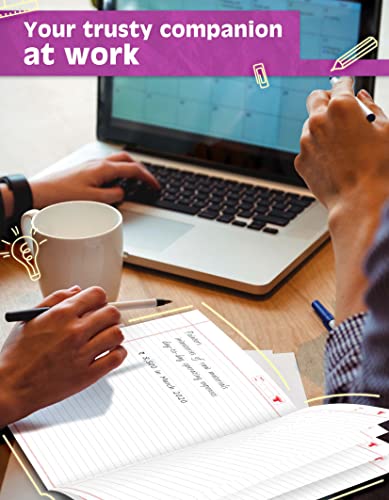 Image of A4 Size Long Notebooks for Students | Single Line Ruled 76 Pages in Each | Soft Cover, 21 cm x 29.7 cm Approx | GSM 57 | Useful for School, College & Office | Set of 6