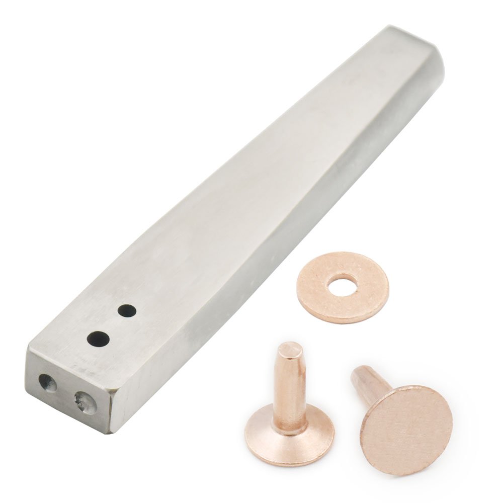 Kit De 304 Rebabas Permanentes Para Herramientas + 10 Remaches De Cobre - Para Reparaciones Y Fijaciones