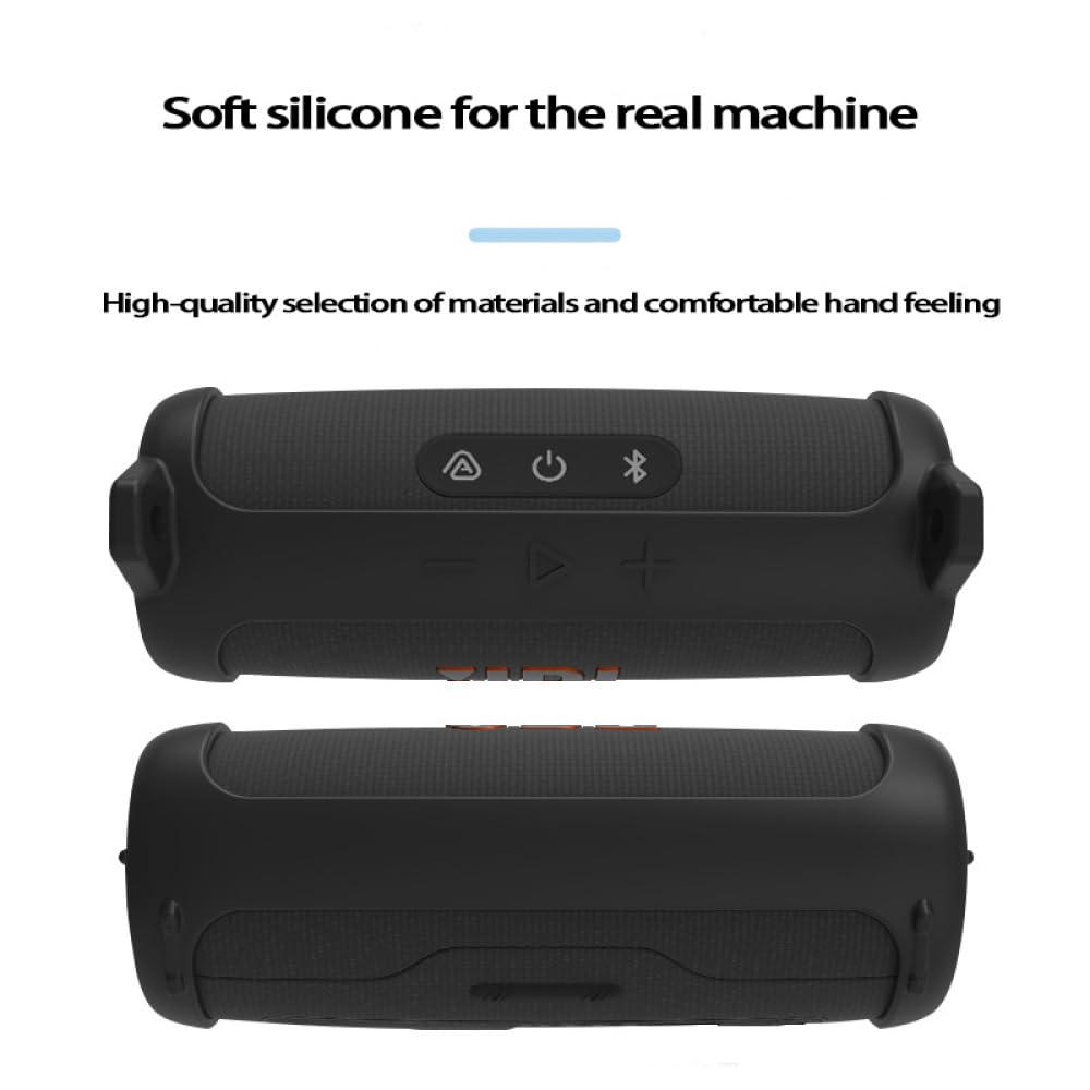 JBL ワイヤレススピーカー ケース ブラック Amazon.co.jp: J BL FLIP 7 ポータブルスピーカーシリコンケース
