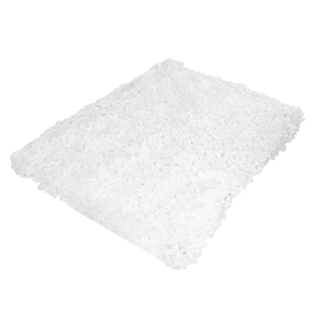 NDNCZDHC Camo Netting, Camouflage Net, Outdoor Military Camouflage Net for Photography, Hunting, Camping, Home Decoration, Sun Shade(2x4 m-White)