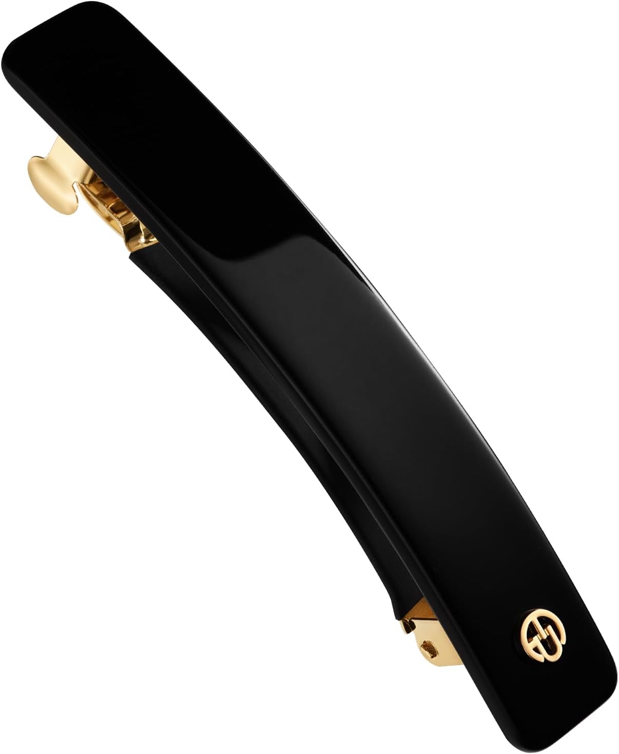 French Acetate No-Slip Middle Hair Barrettes Clips for Women