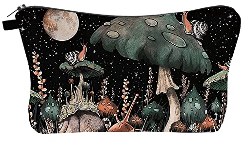FAVORTALK Makeup Bag Waterproof Makeup Bag Cosmetic Bag Polyester Cosmetic Bag Makeup Cosmetic Organizer with Brush Bag and Beautiful Pattern for Women Girls Kids -B1278