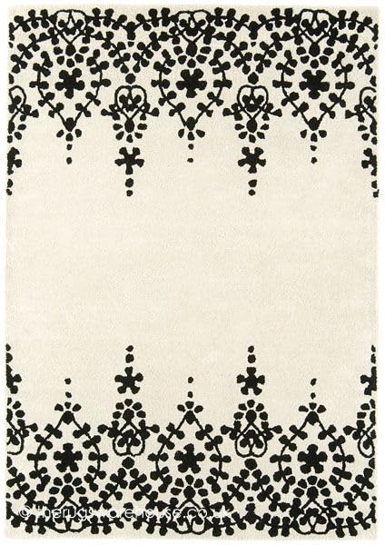 Image of Carpets and Rugs Handwoven Woolen Thick Floral and Contemporary Designs Specially for Area Rugs, Carpets for Living Room, Bedroom, Hall Size 7x10 feet