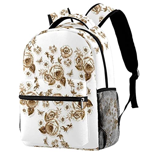 Sac à dos décontracté pour femme grand format coloris dégradé bleu violet vert