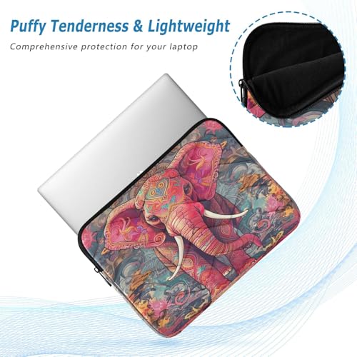 Funda para portátil Kigai Ethnic Elephant 15-16 pulg miniatura 5