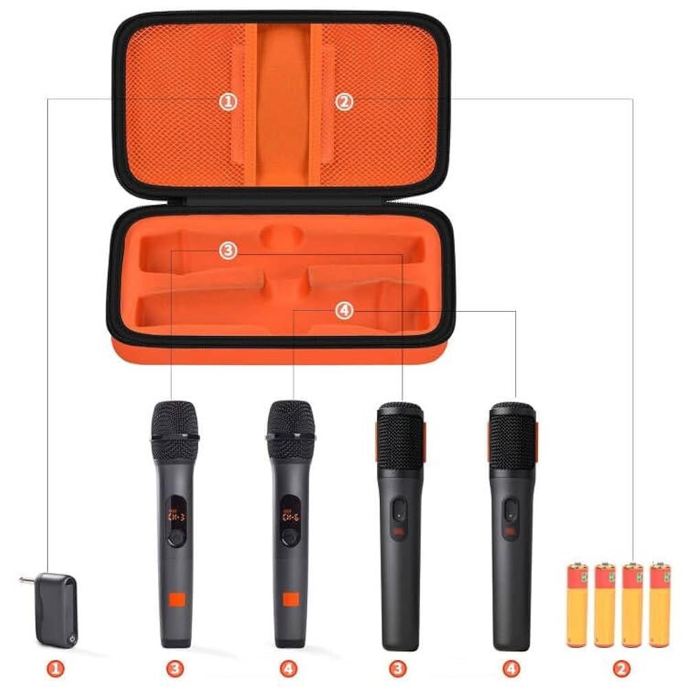 その他 JBL PartyBox Wireless Mic with hard case JBL PartyBox Wireless Mic | Digital wireless microphones