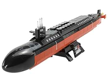 アルファ級潜水艦　流氷ジオラマ アルファ級潜水艦 流氷ジオラマ