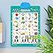 Talking Wall Charts for Kids - Songs Alphabet Piano Toys | Number Animal Vocabulary Interactive Preschool Posters,for Ages 1-6 Boys Girls Kindergarten School Nursery Home Classroom