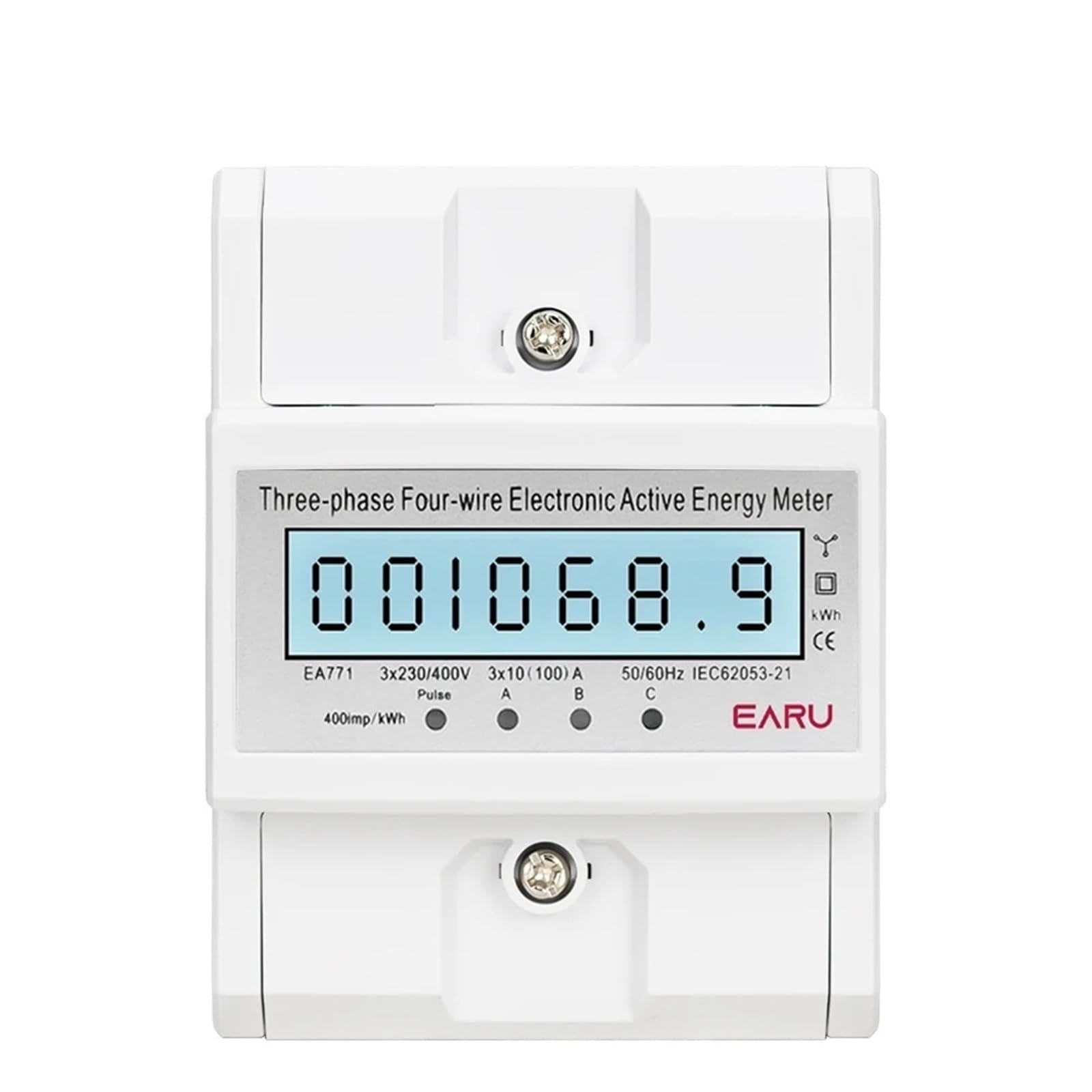 Compteur d'énergie triphasé bidirectionnel pour optimiser la facturation kWh RS485