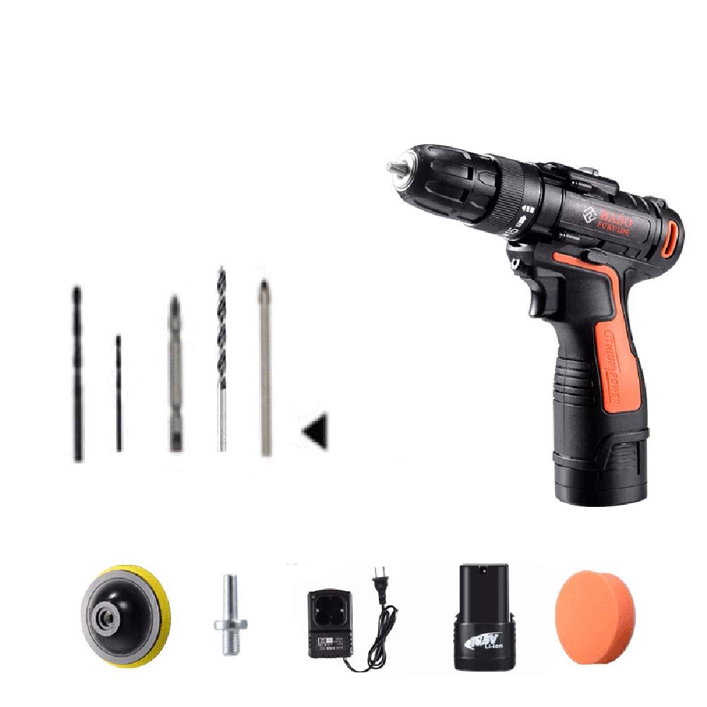 Máquina pulidora de automóviles Encerado inalámbrico, máquina pulidora de Dos velocidades con indicador LED Bola de Lana y Disco Autoadhesivo de 100 mm, Ideal para el Pulido de automóviles (Color :