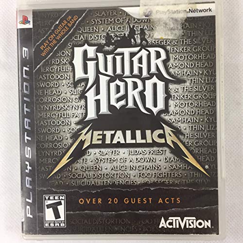 Guitar Hero Metallica - PlayStation 3 (Renewed)