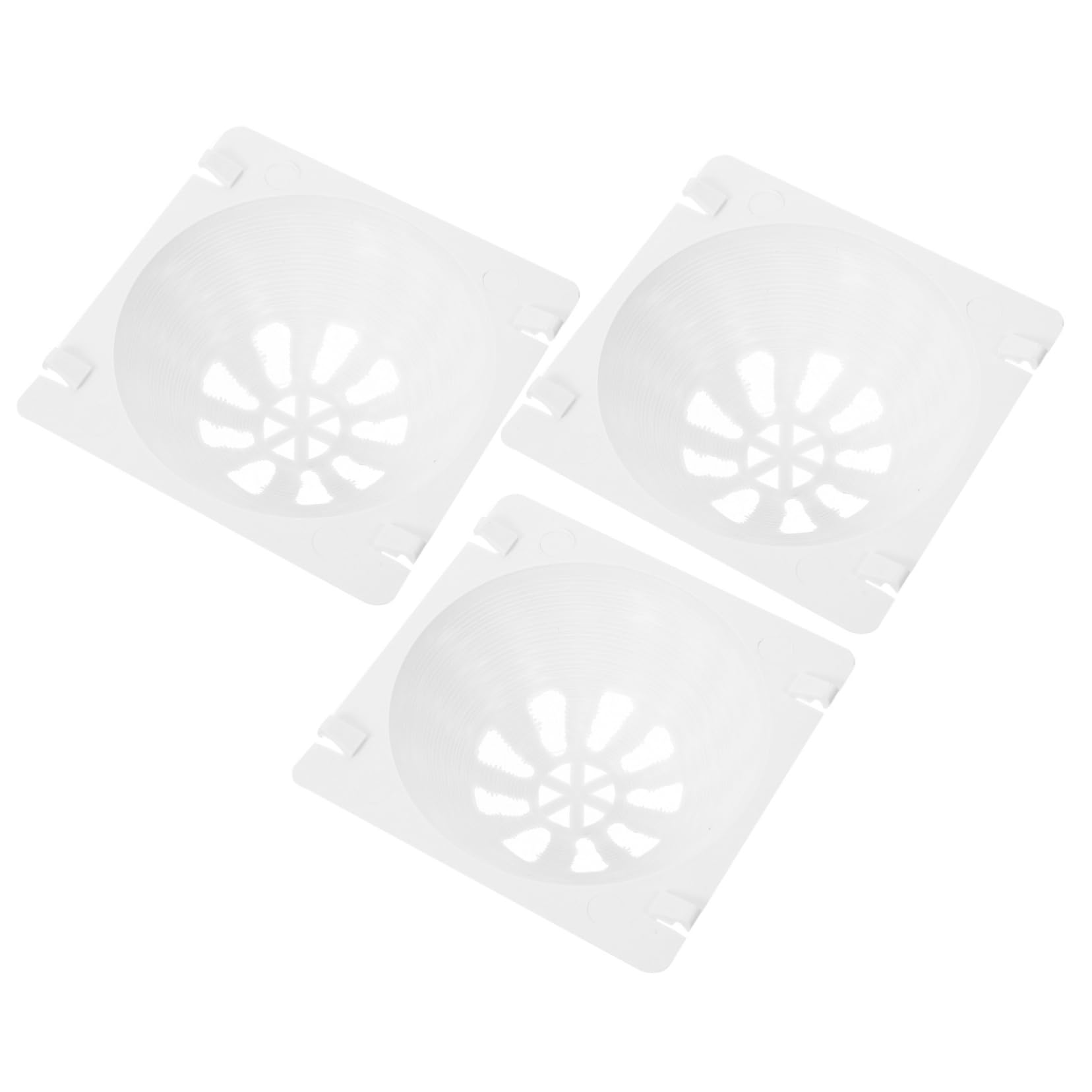 CIYODO Bird Nest Lids 3pcs Plastic Covers Bird Incubator Accessories Finch Nesting Material Budgie Nest Lid Parrot Nesting Bowl