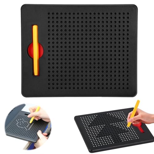 HEOUCH Planche à Dessin Magnétique Éducatif, Planche à Bille Magnétique pour Enfants