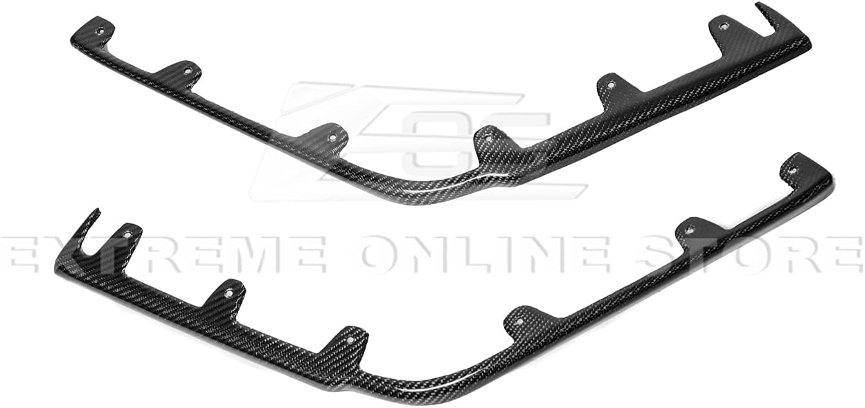 For 2009-2015 Cadillac CTS-V Models | GM Factory Style CARBON FIBER Front Bumper Lower Lip Splitter