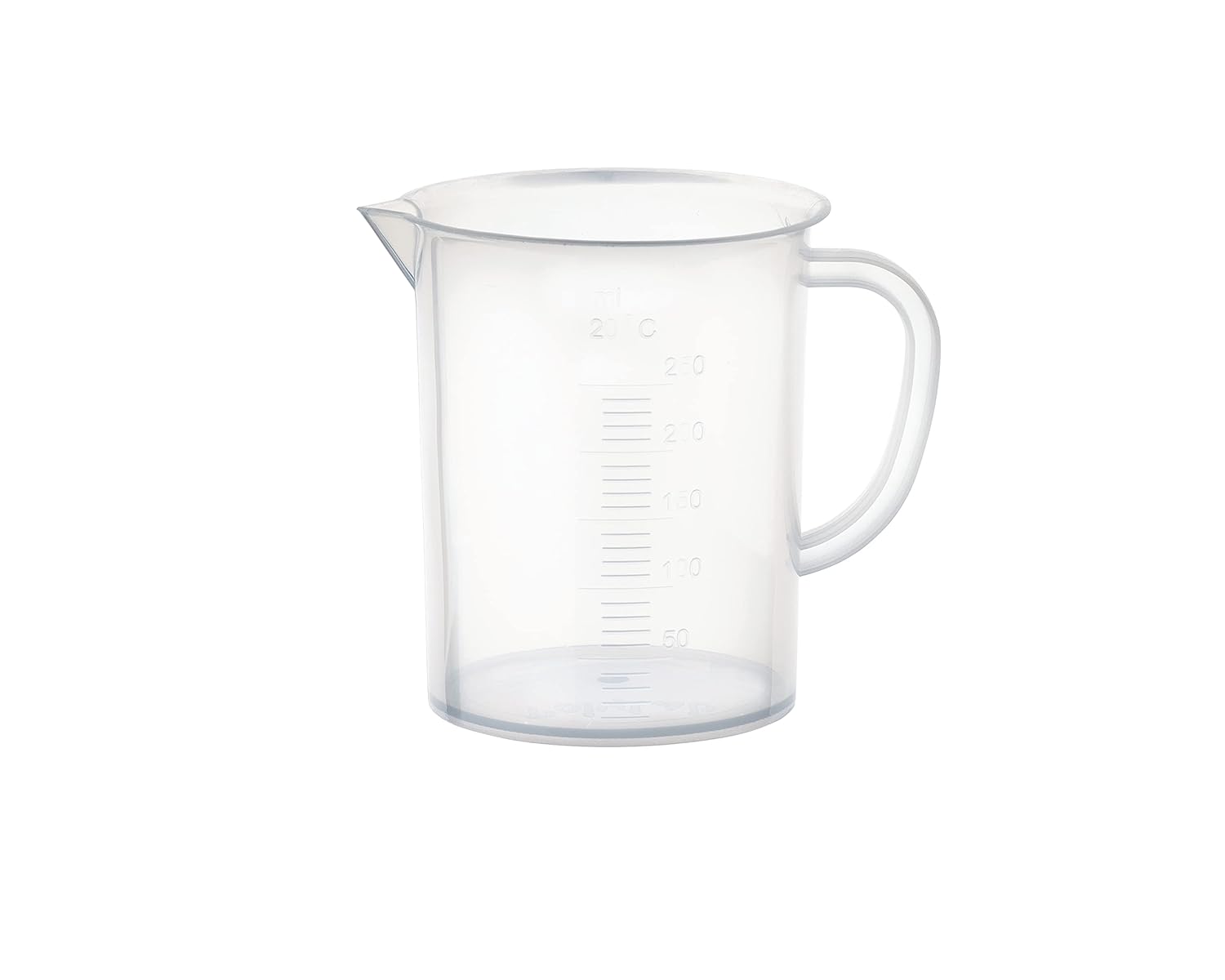 United Scientific 81101 Polypropylene Tall Form Pitchers, 250ml Capacity (Pack of 12)