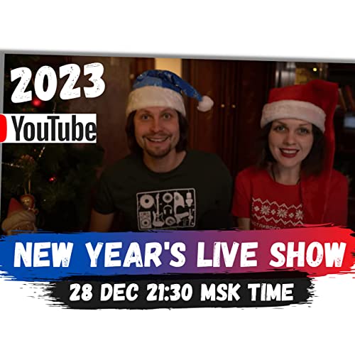 Bonus - New Year's 2023 LIVE show - Learn Russian With Max Podcast Por  arte de portada