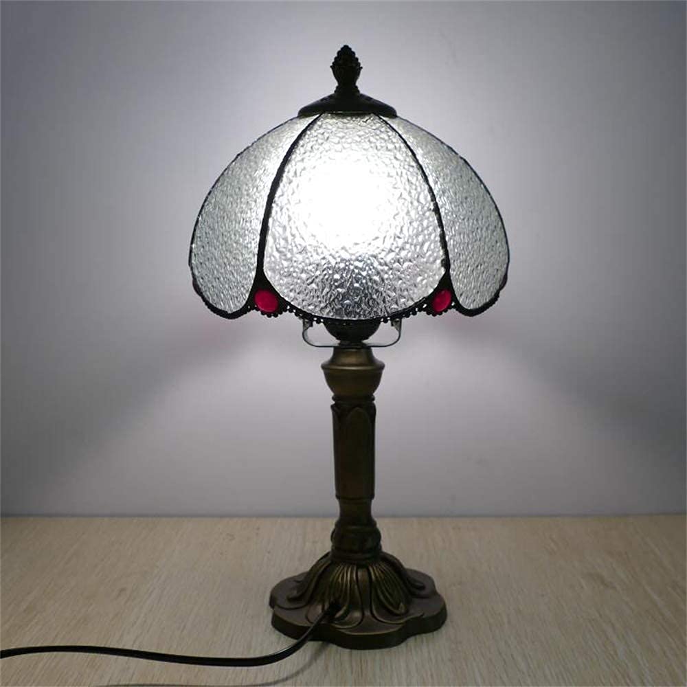 Peinture sur verre rétro veilleuse de nuit créative pour harmoniser l'ambiance de chambre