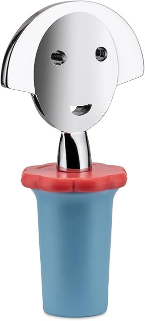 A di Alessi AAM06 AZ Anna Stop 2 Press Cap, Blue