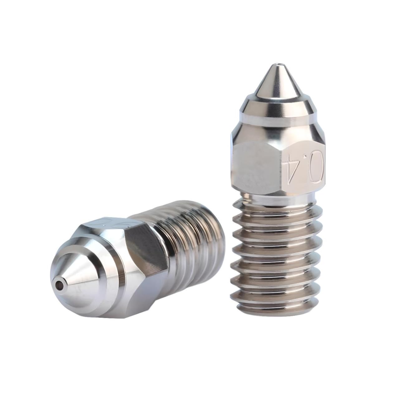 Newwish Ender 3 V3 SE Nozzle 0.4mm,Ender 5 S1 High-Speed Hotend Extruder 500℃ High Temperature Plated Copper Nozzles 0.4mm for Ender 3 V3 SE,Ender 5