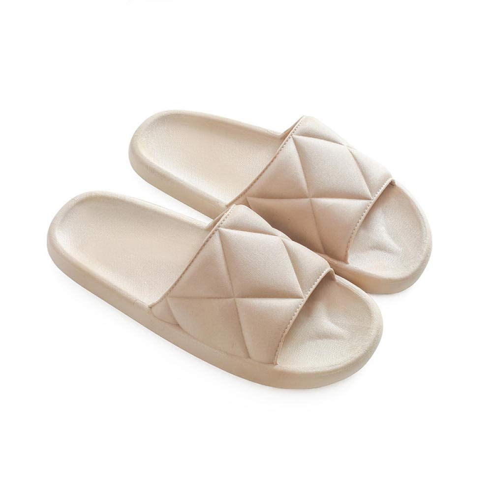 Amazon.com: dihui - Zapatillas para piscina de playa, para mujer, para el  hogar, baño, antideslizantes, suaves, sin fondo, beige, puntera abierta,  sandalias elásticas, puntera abierta, color beige : Hogar y Cocina