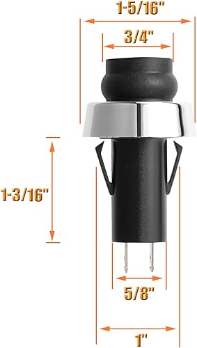 Miniatura 6 de 66220 Interruptor de botón de encendedor, 67046 69797 68843 7636 Barras aromatizantes esmaltadas de porcelana para Weber GS4 Spirit II E310 E320