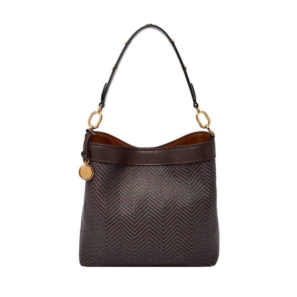 Fossil Jessie Damen Braun Leder Tasche, ZB11176202