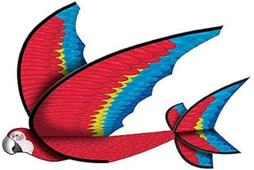 X-Kites Flexwing 3-d Nylon 25 pulgadas planeador: Guacamayo