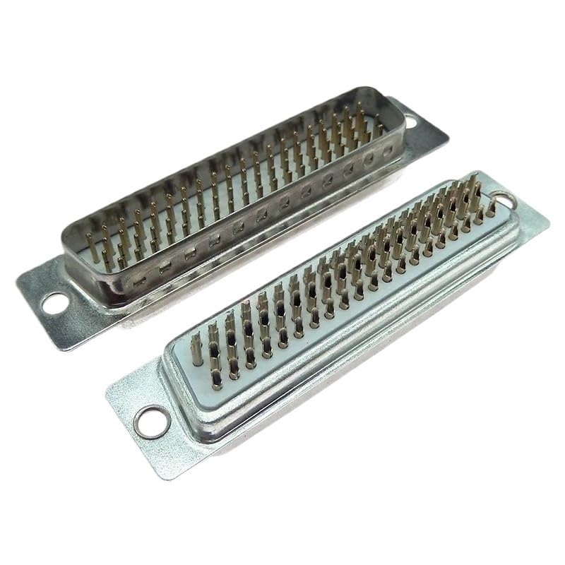 Image of 1PCS DB78 1U 3U Gold Plated Sol* /id Pin Male Female Connector Solder Type D-Sub 78pin Serial Port Adapter HDB78(1PCS 3U Male)