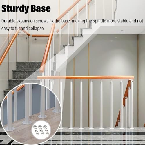 Garde-corps en fer réglable 85cm pour corriger l'angle d'un escalier difficile