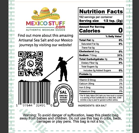 Miniatura 2 de Artisenal - Sal marina baja en sodio, paquete de 16 onzas