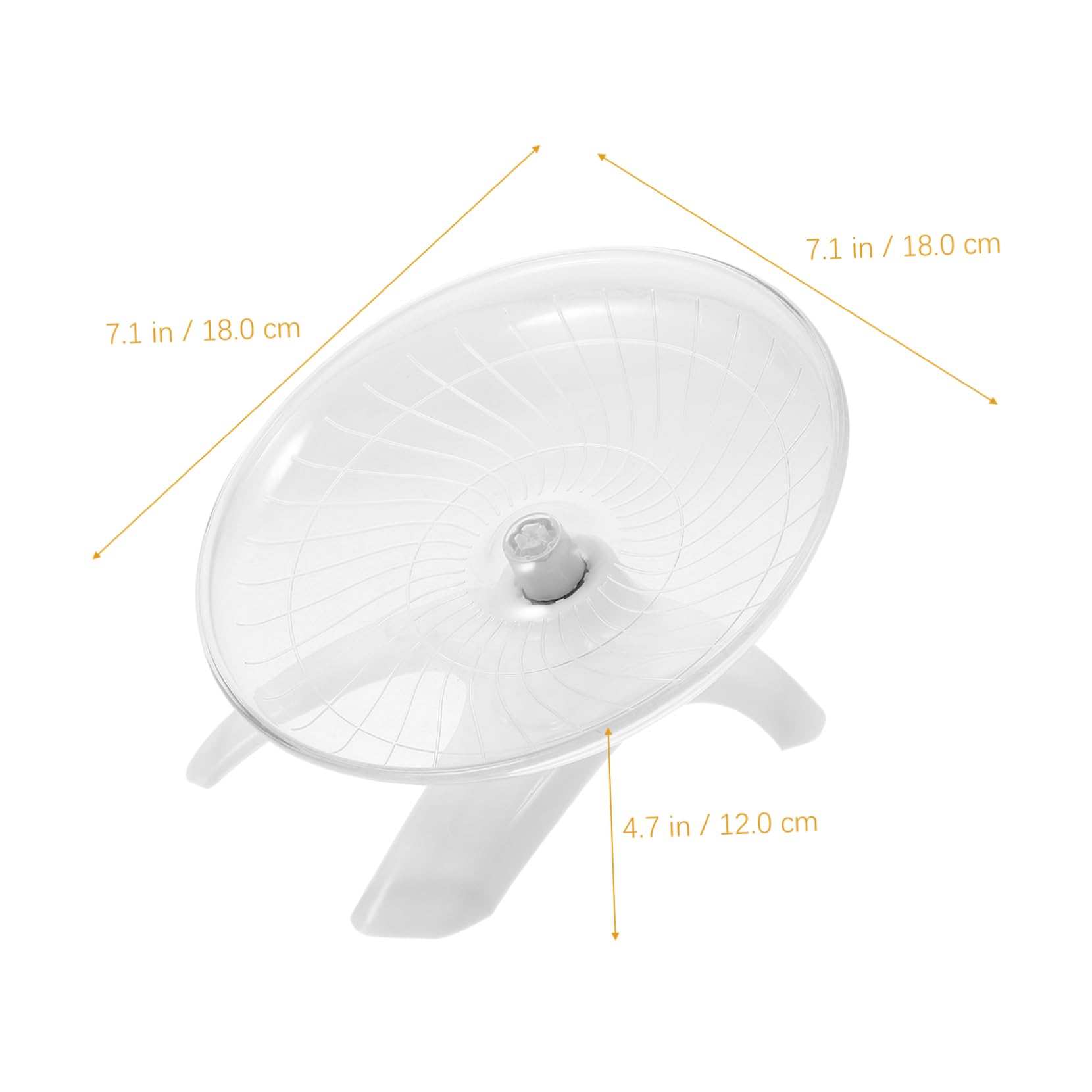 Toddmomy Large Pet Wheel for Chinchilla Guinea Pig Enrichment Toys Quiet Hamster Wheel for Small Animals