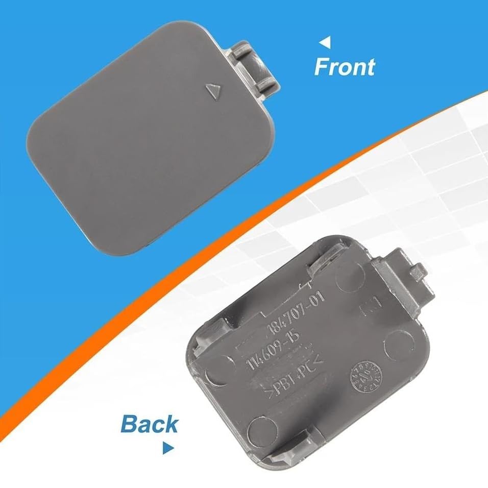 Cache remorquage avant BMW 5 E60 finition Silver durable Premium OEM 51117184708