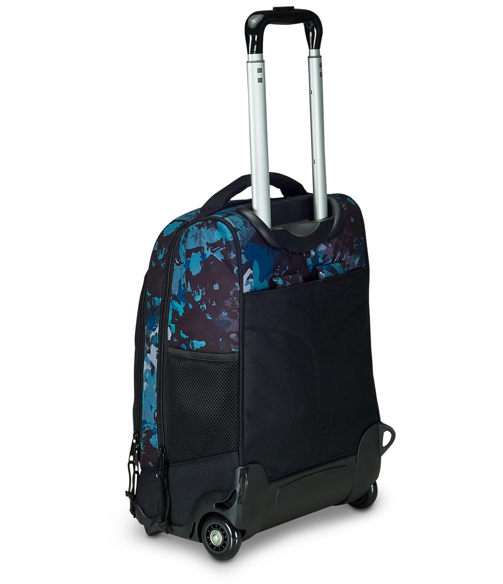 Mitama Trolley DR Scuola Desert Blue,Con Mega Scomparto e Doppia Maniglia, Nero e Blu, Scuola Elementare e Tempo Libero, Bambino Ragazzo