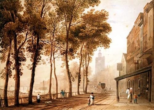 Impressions d'art mural Cheyne Walk Varley pour déco chambre cosy