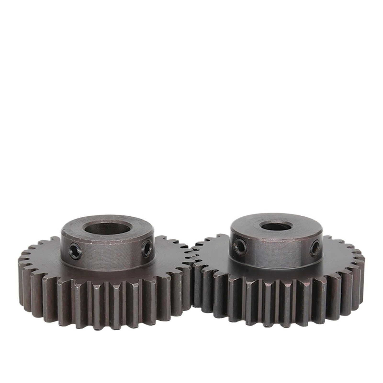 Engrenage droit 1,5M-30T, alésage 7/8-20 mm, dents, épaisseur 12 mm, acier au carbone, 1 pièce(8 mm,30T(Step O.D-25 mm))