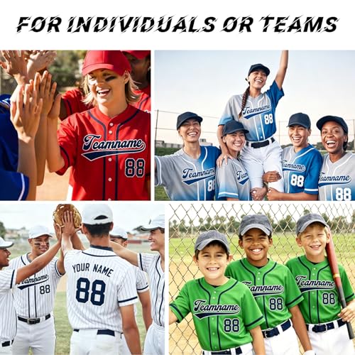 Custom Baseball Jersey Printed or Stitched, Customized Jersey miniatura 6