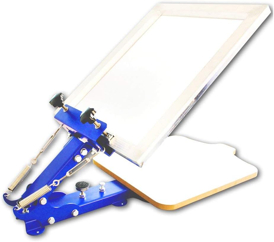 1 color silk screen printing machine screen printing machine T shirt DIY screen printing