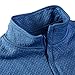 TGW Mens Midweight Texture Golf Pullover Jacket for Golfing Blue XL