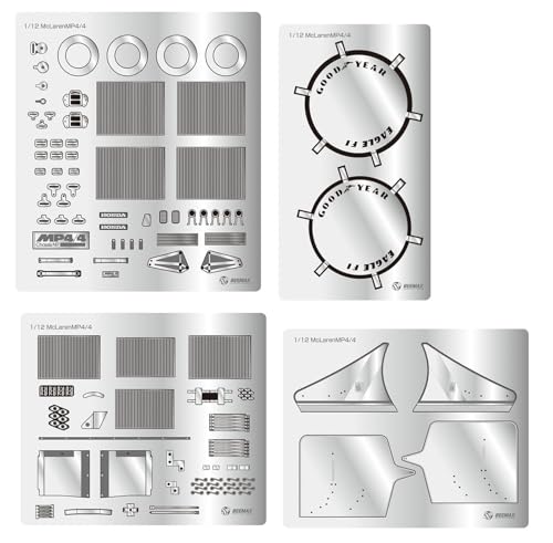 McLaren MP4/4 Beemax EX12002 : Set d'amélioration haut de gamme 1/12 pour modélisme