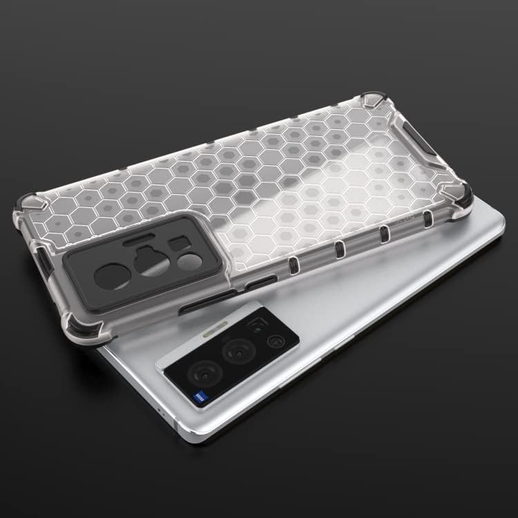 Image of Prime Retail Hard PC Back Case Cover for Vivo X70 Pro 5G Anti Slip Ultra Thin Shockproof Reinforced Corners (Transparent)