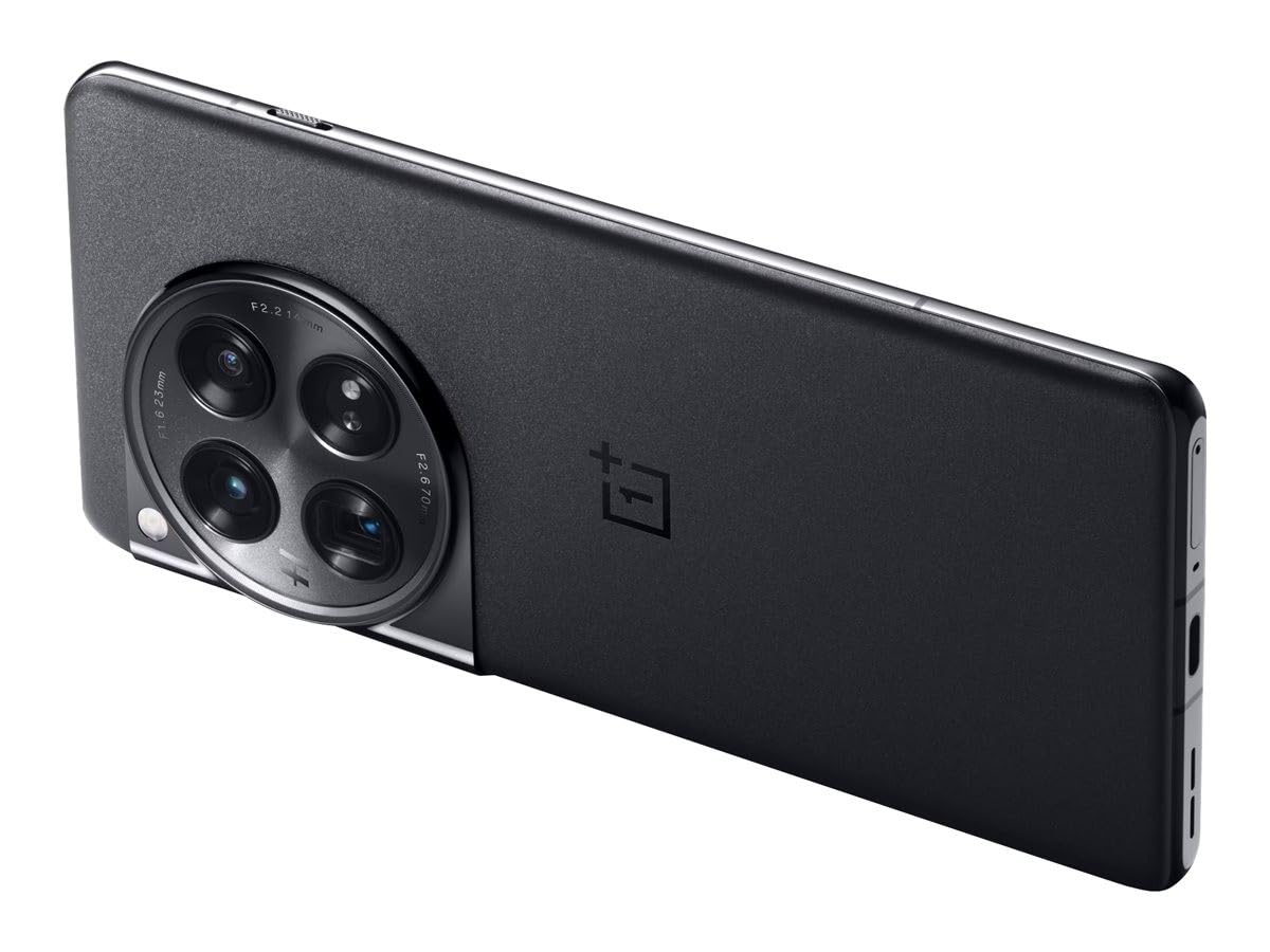 OnePlus 12 5G 16GB RAM 512GB Smartphone con Fotocamera Hasselblad di quarta generazione per smartphone - 2 anni di garanzia - Silky Black