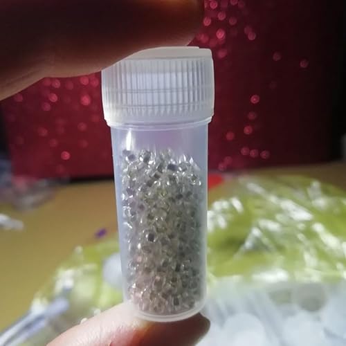 Miniatura 4 de Balacoo 50 botellas de plástico con tapa de rosca, cajas limpiadoras rellenables vacías para tabletas, botellas de té con tapas, recipientes para