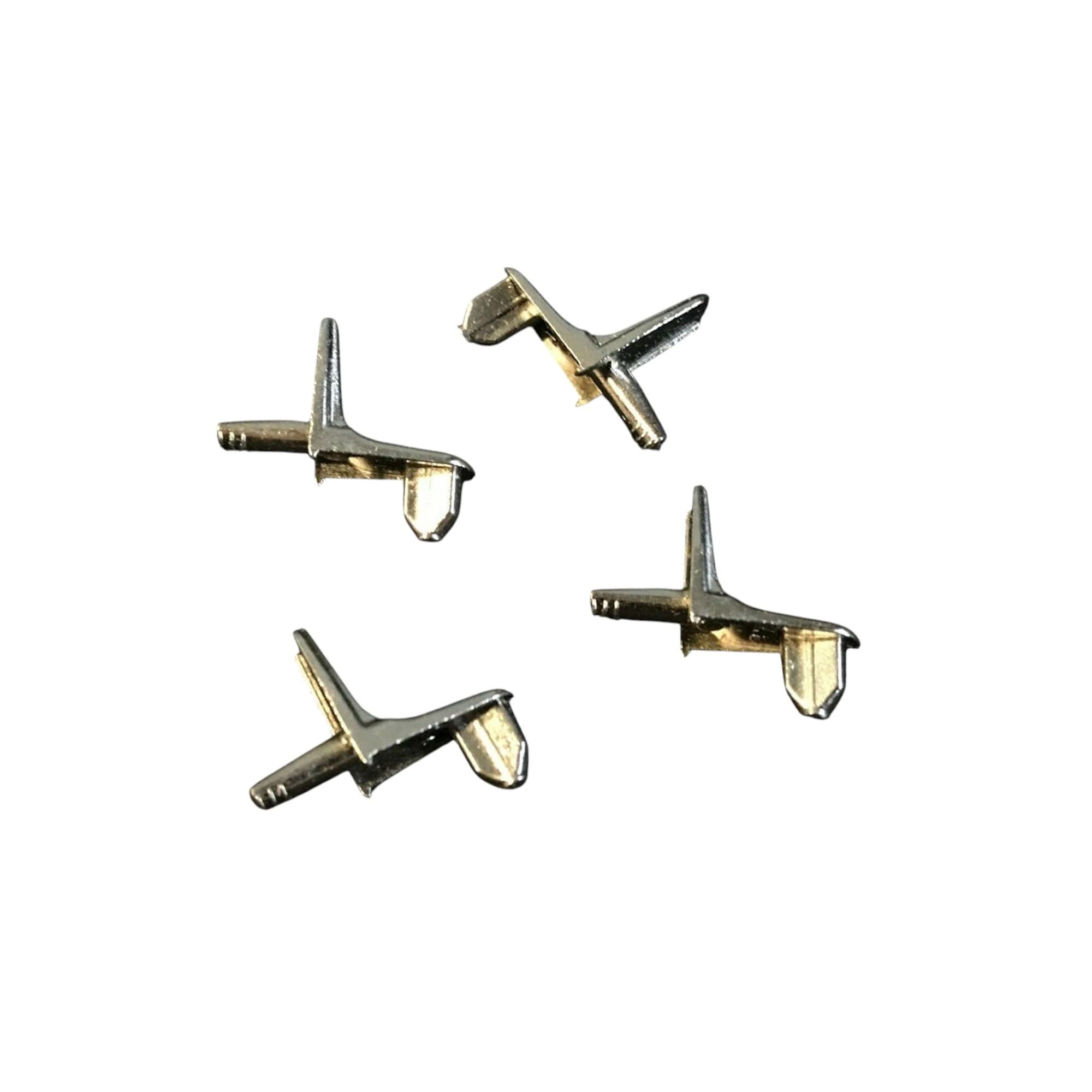 LTD 1 PACK OF 12 3MM NICKEL BOOK CASE SHELF PIN SUPPORT PINS PEG STUD STEEL