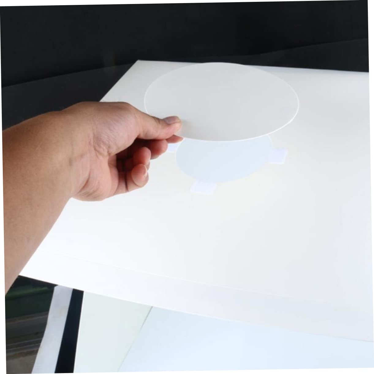 FELTECHELECTR 1 PC LED Light Box Portable Photo Studio Portable Tent Foldable Shooting Tent Shooting Photo LED Tent Booth Shooting Tent Kit Mini Photography Studio Folding Softbox White Plastic