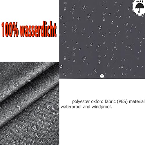 Voile d'ombrage contre le vent et la pluie pour solutionner le manque d'ombre - 5
