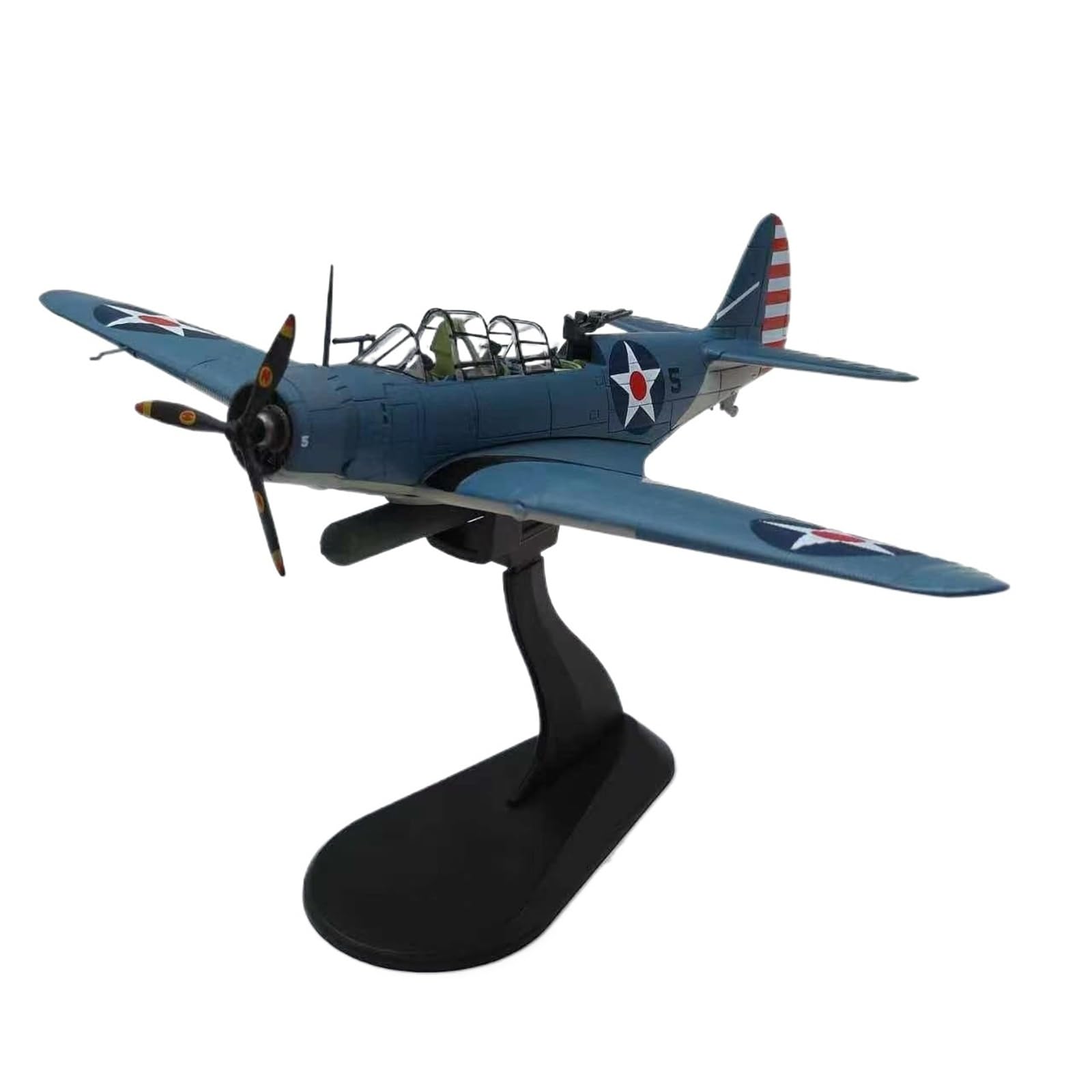 Bombardero TBD escala 1:72 modelo de metal fundido a presión de torpedero militar coleccionable 6