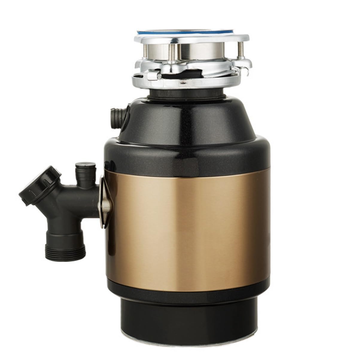 Tritarifiuti, Smaltimento Rifiuti Alimentari ad Alimentazione Continua, Tritarifiuti da Cucina da 560 W con Collegamento for Lavastoviglie, Processore for Rifiuti da Cucina con Capacità 1200 ML con In