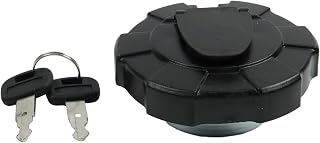 ZTUOAUMA Fuel Cap 265-8575 2658575 with Keys 459A for Caterpillar Mini Excavator 303.5C 304C CR 305.5D 308E
